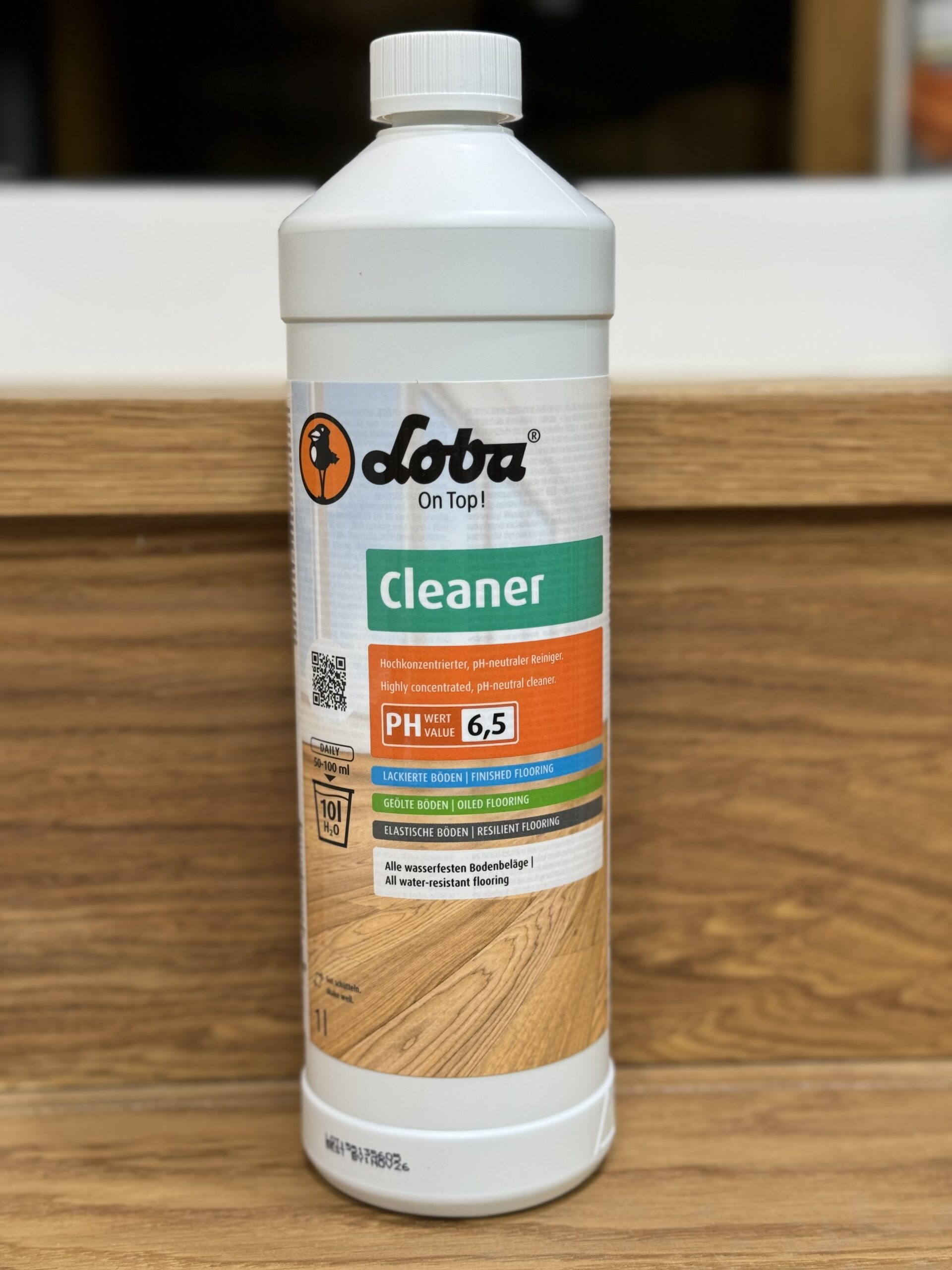 Cleanear 6,5 para la limpieza de suelos de madera